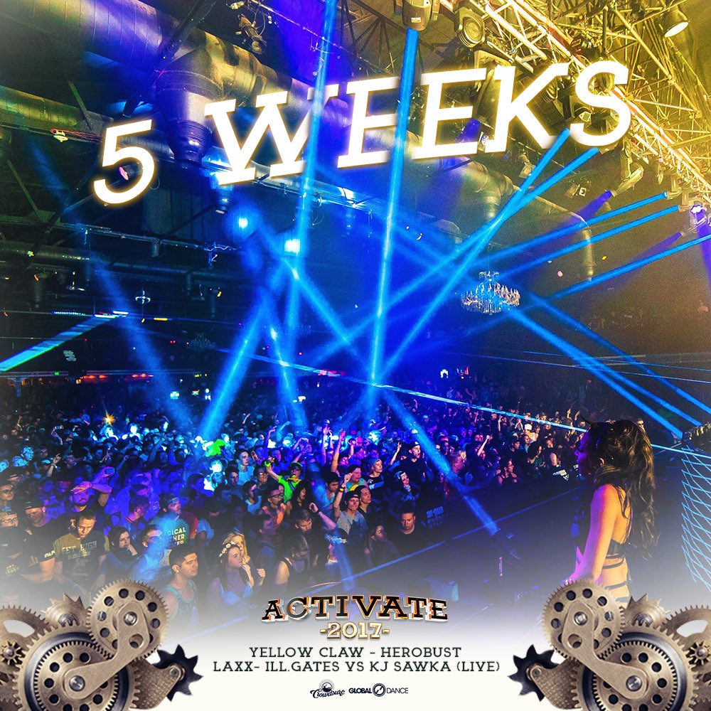 ActivateTheYear's tweet photo. Let's power up 2017 with an overload of bass and lights! #ActivateDenver is going down in 5 weeks from today!
Tix β https://t.co/KpOvNu3Wk8 https://t.co/IqpcluuXVm