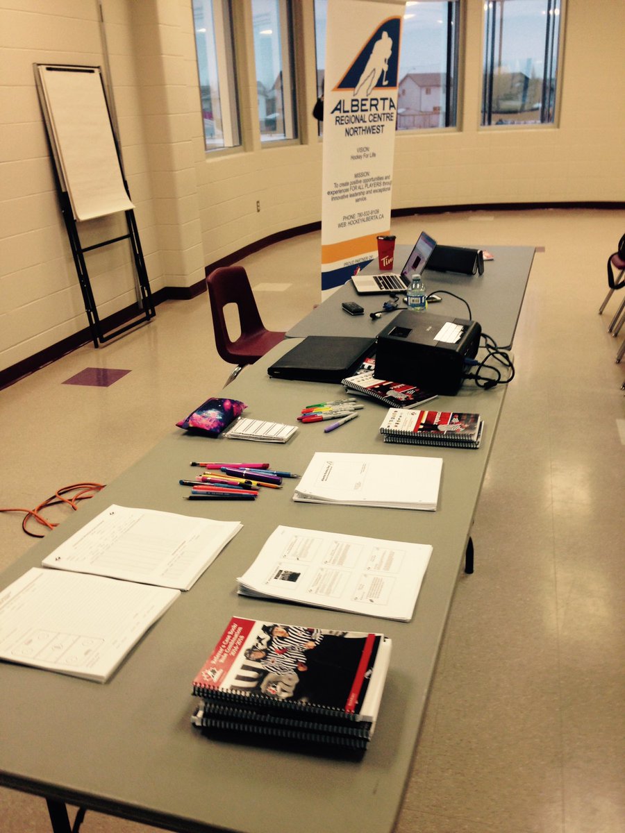 mybritters's tweet photo. Vanessa and I are all ready to go for our development of officials session! #femalehockey #hockeyalberta #whyweplay #whyweref #getinthegame https://t.co/1o7TEwHYtt