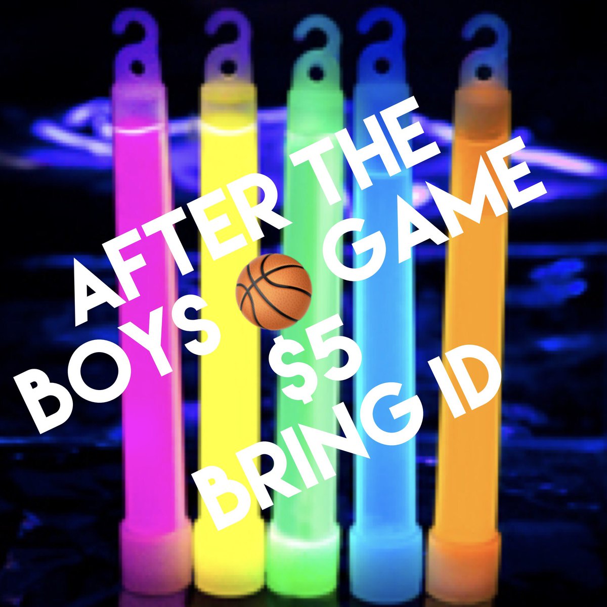 BorahFootball's tweet photo. Get to the dance early to get Free Glow Sticks!!! https://t.co/N2fw2mFKjX
