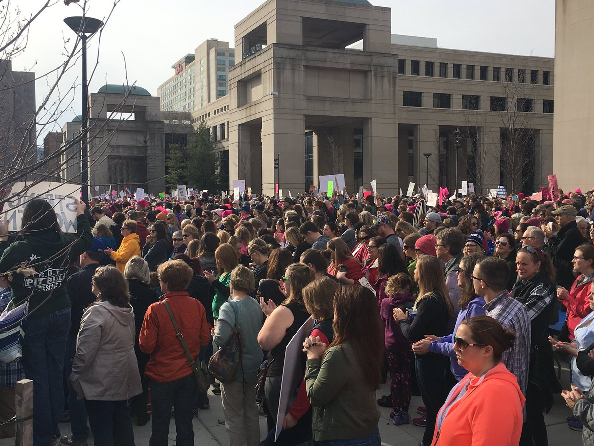 #womensrallyindy  proud to be here