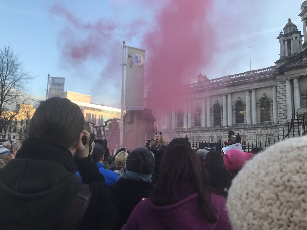 lindsey_v2's tweet photo. Proud of #Belfast today. #WeMarchFor equality for ALL. WE FIGHT BACK @womensmarch https://t.co/mnZZ8BkvOY