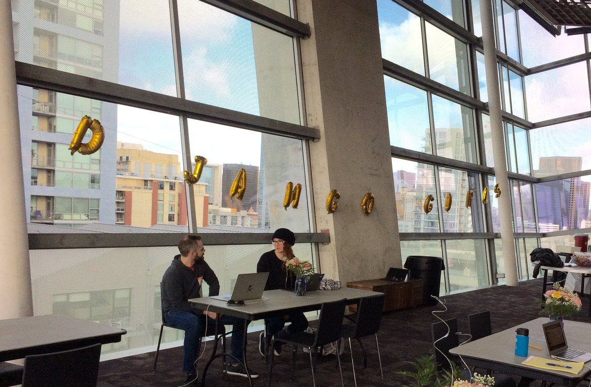 devbootcamp's tweet image. I spy #DBCAlumni as @DjangoGirlsSD coaches! &amp;amp; @Kimbra727 &amp;amp; @Shay_nuh__  from @GDISD  #ICodeLikeAGirl #ThisIsWhatAProgrammerLooksLike