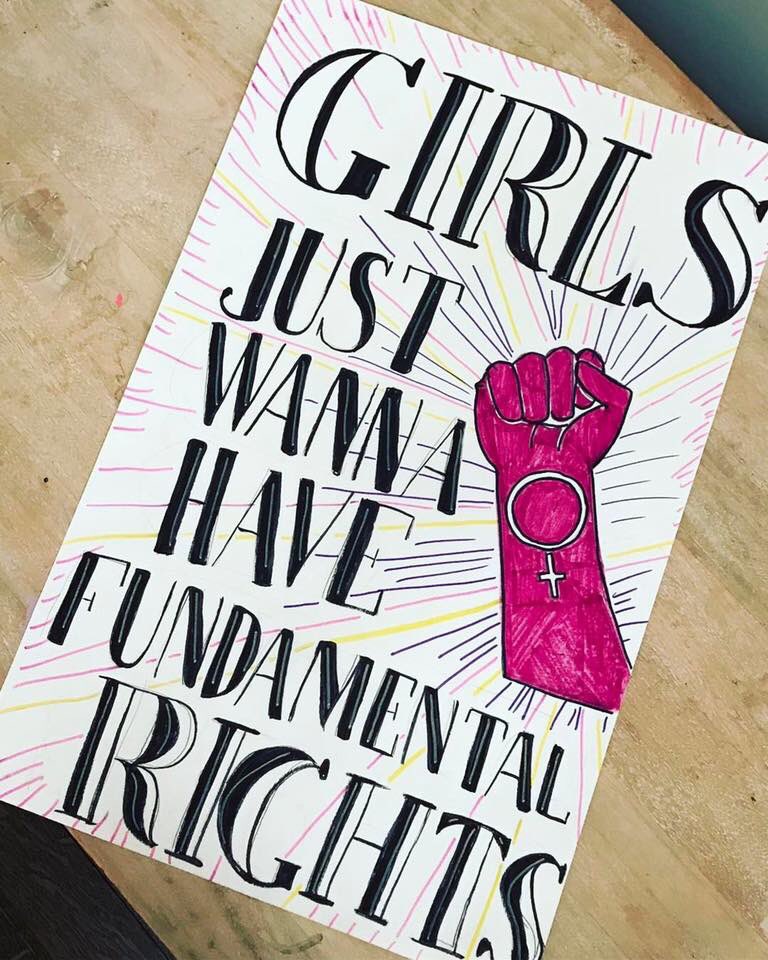 bessmakesmusic's tweet photo. #WomensMarch #AtlantaMarch https://t.co/g1ePP0bTu2