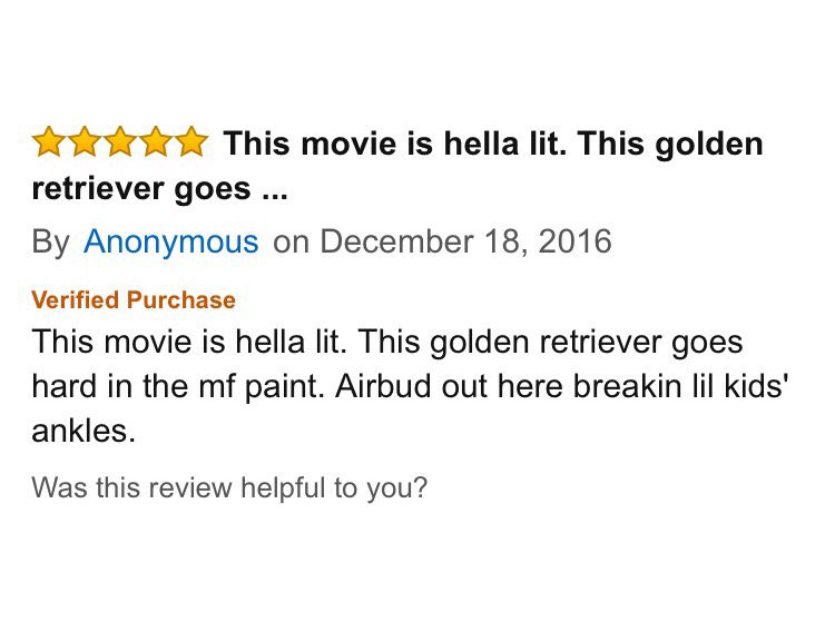 AmznMovieRevws's tweet photo. Air Bud. https://t.co/sDdp6ypRoo