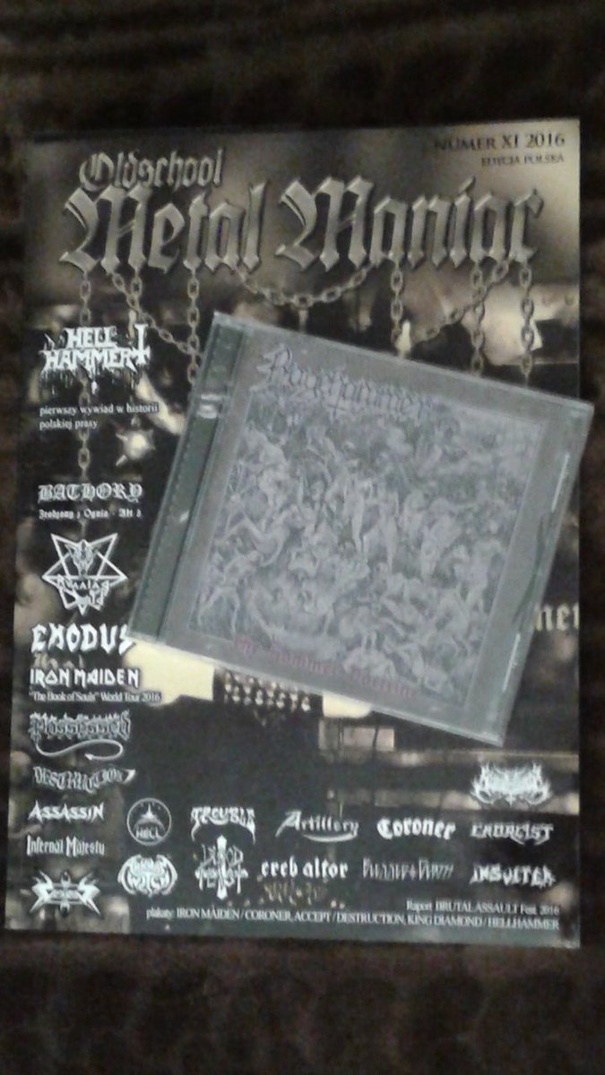 19morbid85's tweet photo. #OldschoolMetalManiac #XI
#Ragehammer - The Hammer Doctrine @PaganRecords
DO NOT DISTURB! https://t.co/flLCSqBWSN