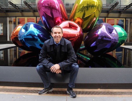 January 21, 1955 Jeff Koons was born in York, Pennsylvania, United States - Happy Birthday, Jeff!!! 