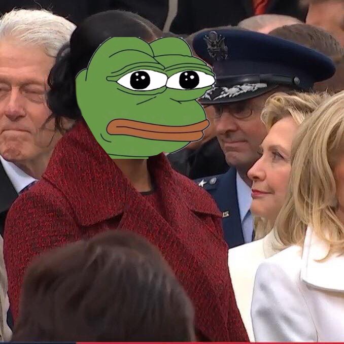 supvasjan's tweet photo. #michelleface #pepe https://t.co/Hz32g9vOxT
