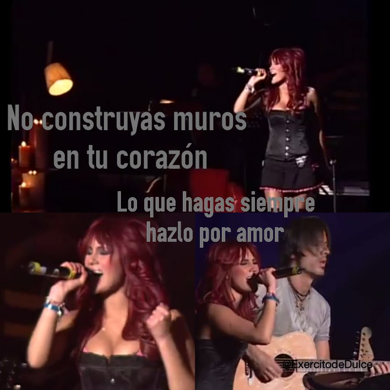 ExercitodeDulce's tweet photo. Pon las alas contra el viento, no hay nada que perder @DulceMaria 😍❤🎶 HOY se cumplen #11Anos de #Nopares 👏🏻 https://t.co/bMtQO62gef