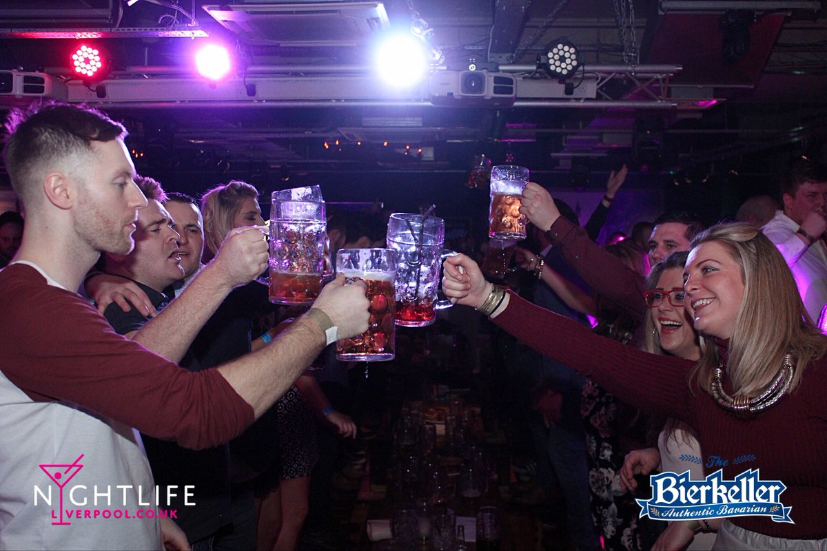 bierkellerLVPL's tweet photo. Don't be staying in this #saturdaynight soft ollies!
Oompah Band action..7PM entry!
Put some slap on & order an @Uber
#steins #youvepulled https://t.co/59654O2cRS
