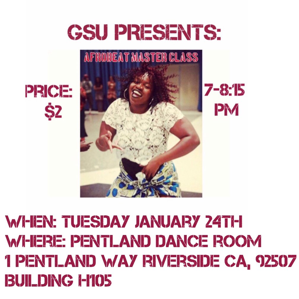 Hey guys so this is our first event of the year &amp; we would really appreciate your support.There will be a guest artist teaching the class😊🇬🇭