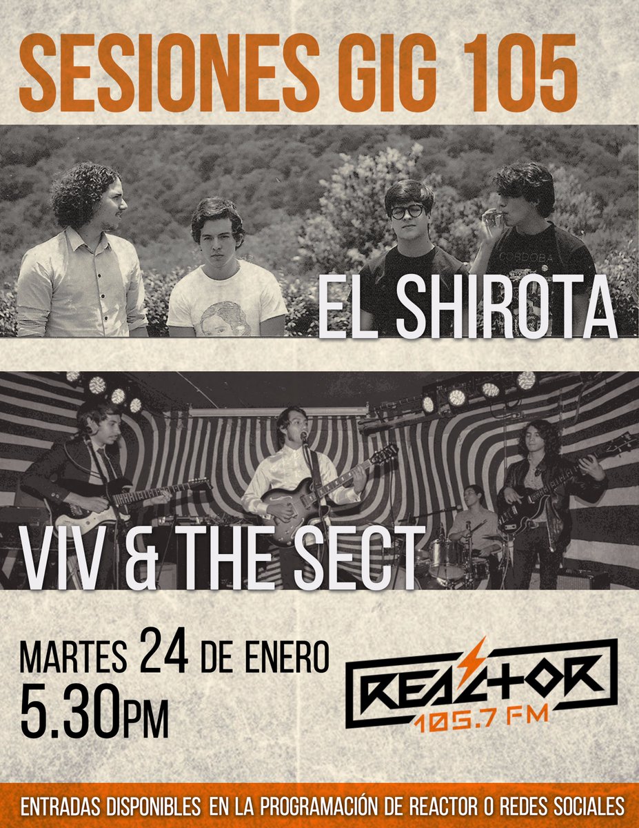 VivandTheSect's tweet photo. Sesion en @Reactor105  con nuestros amigos de @elshirota  ! 
Ya tienen sus pases?
Estaremos regalando en FB unos cuantos boletos https://t.co/VugKJaCTpl