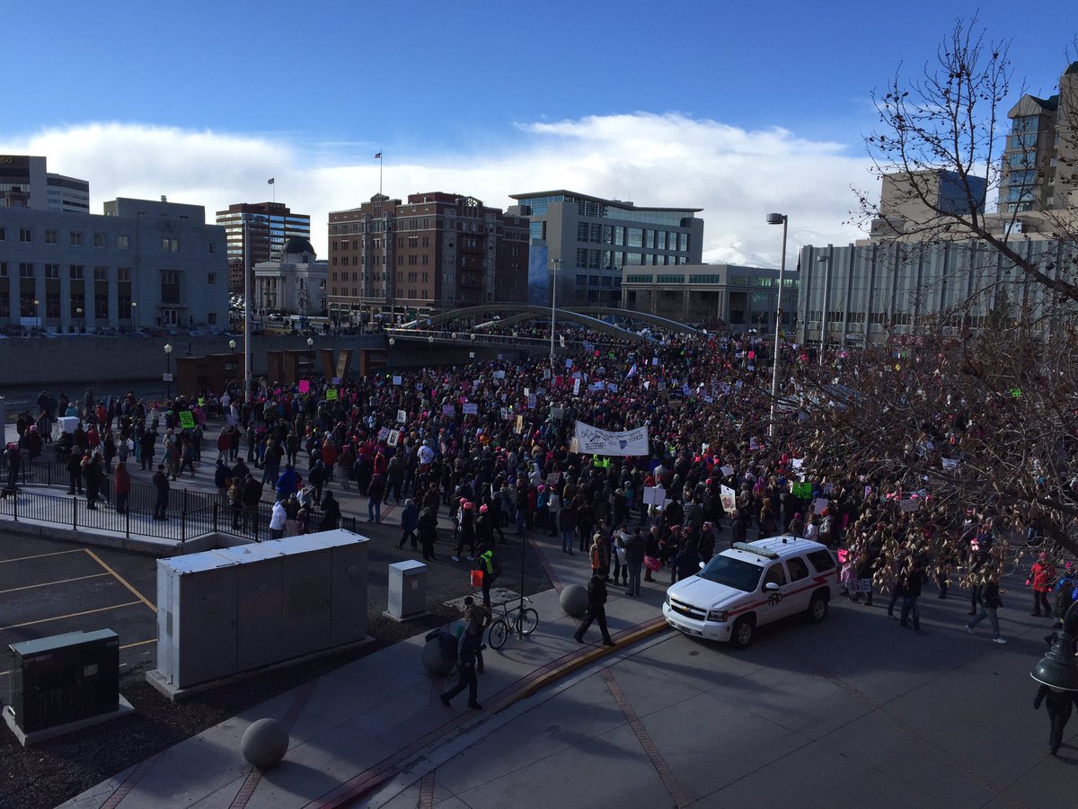 Happening now on City Plaza. Reno rocks!
