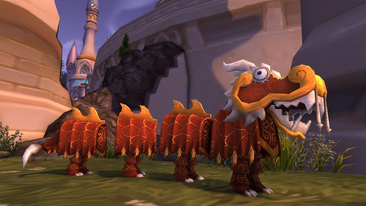 Wowhead's tweet photo. The Lunar Festival is live on US realms! Time to collect the new Dragon Costume toy: https://t.co/TS7XNqvCze https://t.co/vCuQG8w8ez