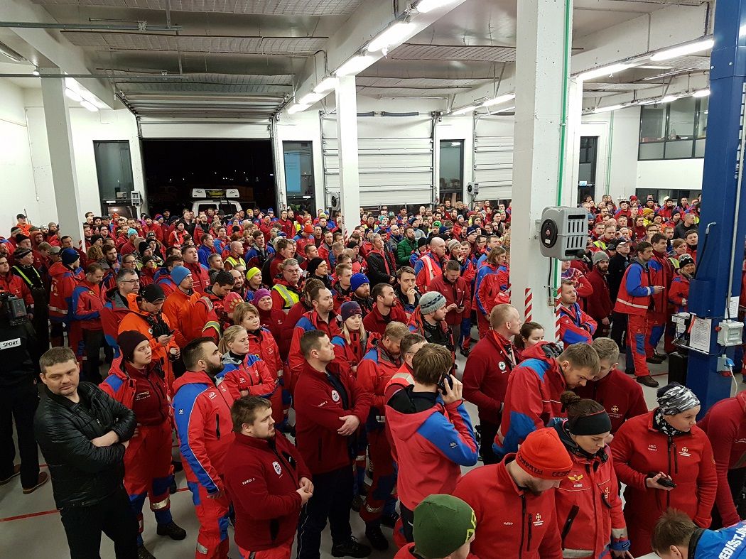 Pælið í þessari mynd. Vá. Djöfull erum við heppin sem þjóð að eiga svona fólk að. ❤️