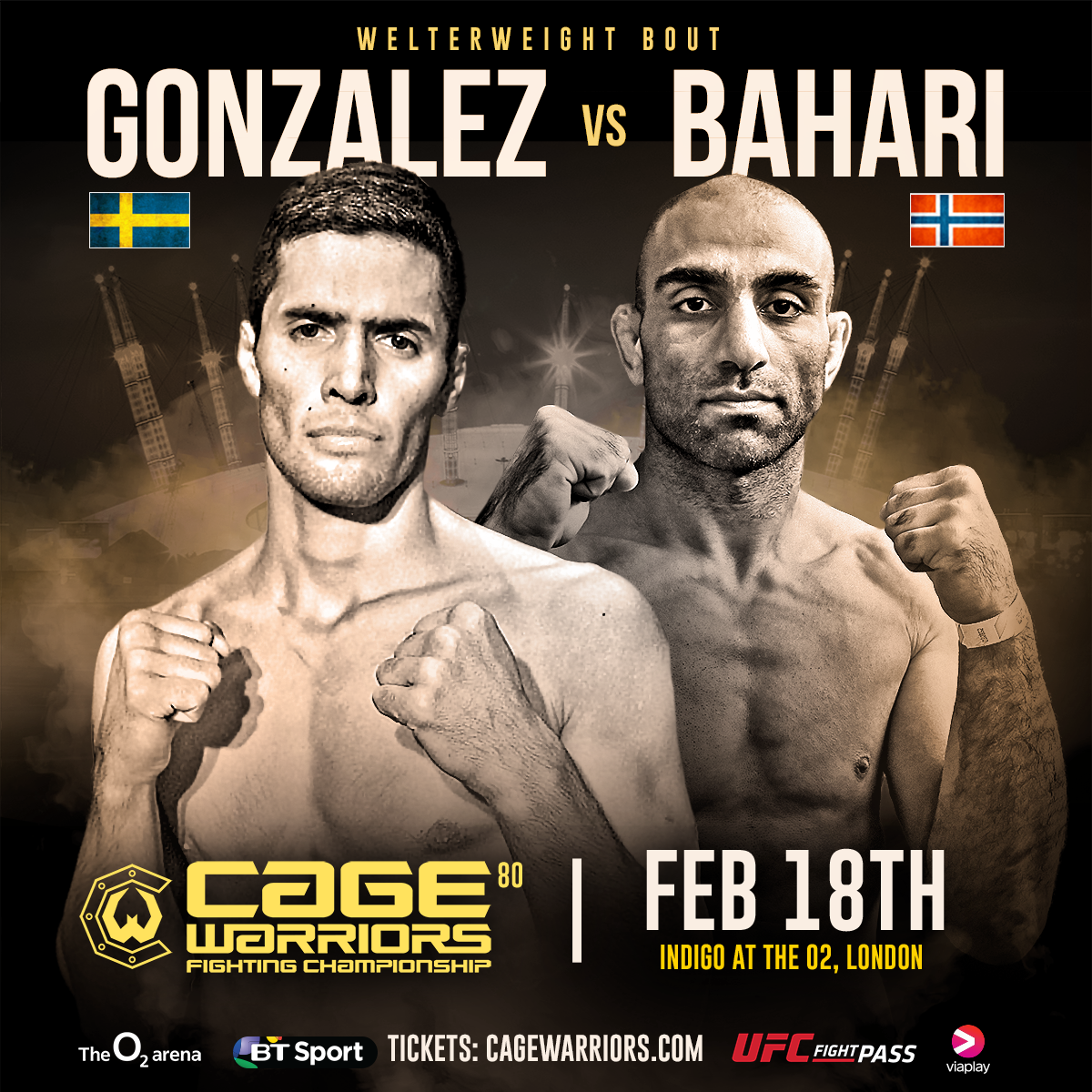 CageWarriors's tweet photo. .@BahariMohsen will face @FernandoG145 at #CW80!! 

🎟https://t.co/bIaj3x2gbU https://t.co/ytIKldQUbJ