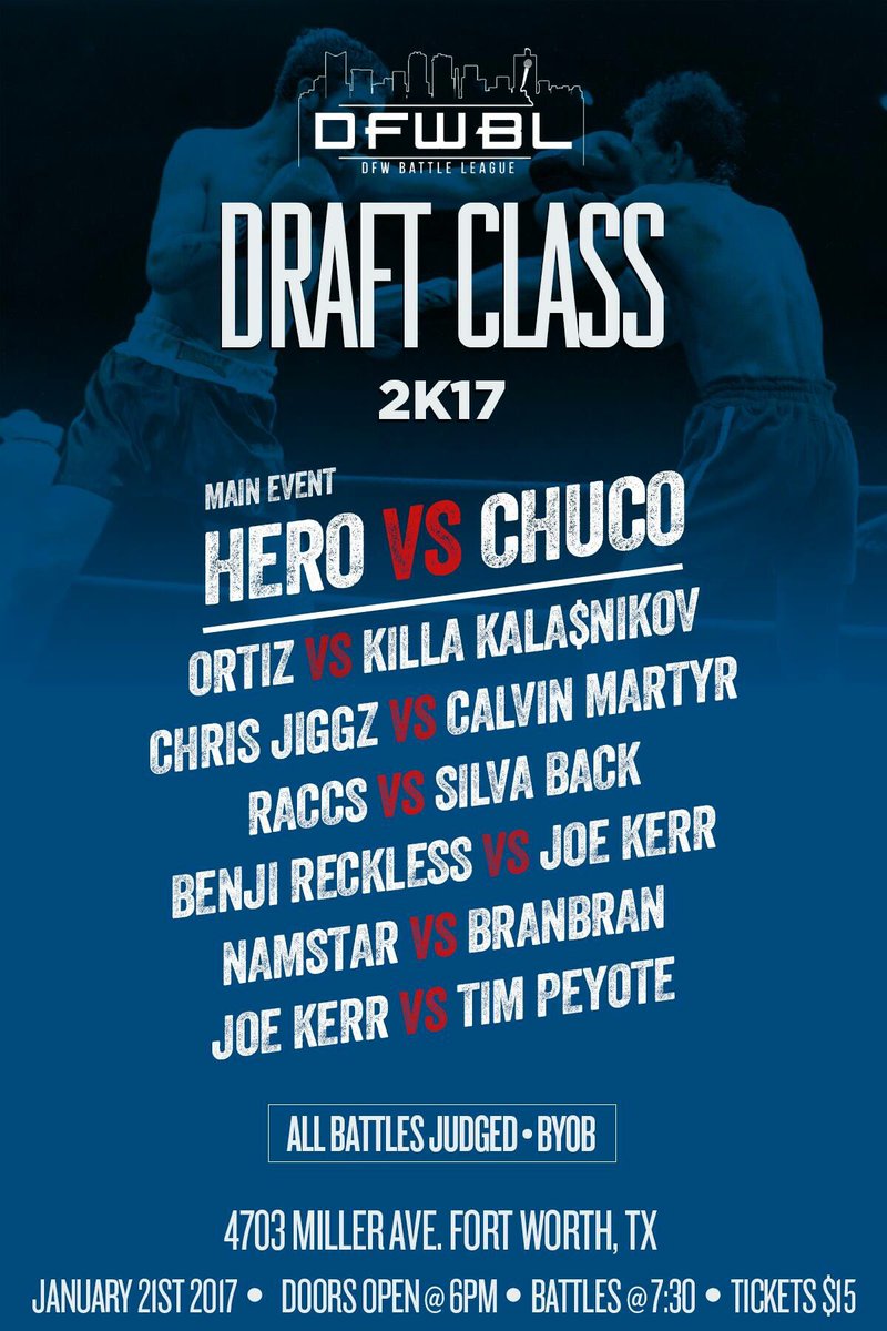 SOS_UniqueP's tweet photo. Well today is the day #DraftClass2K17 #DFWBL https://t.co/wUMFoOgPDv