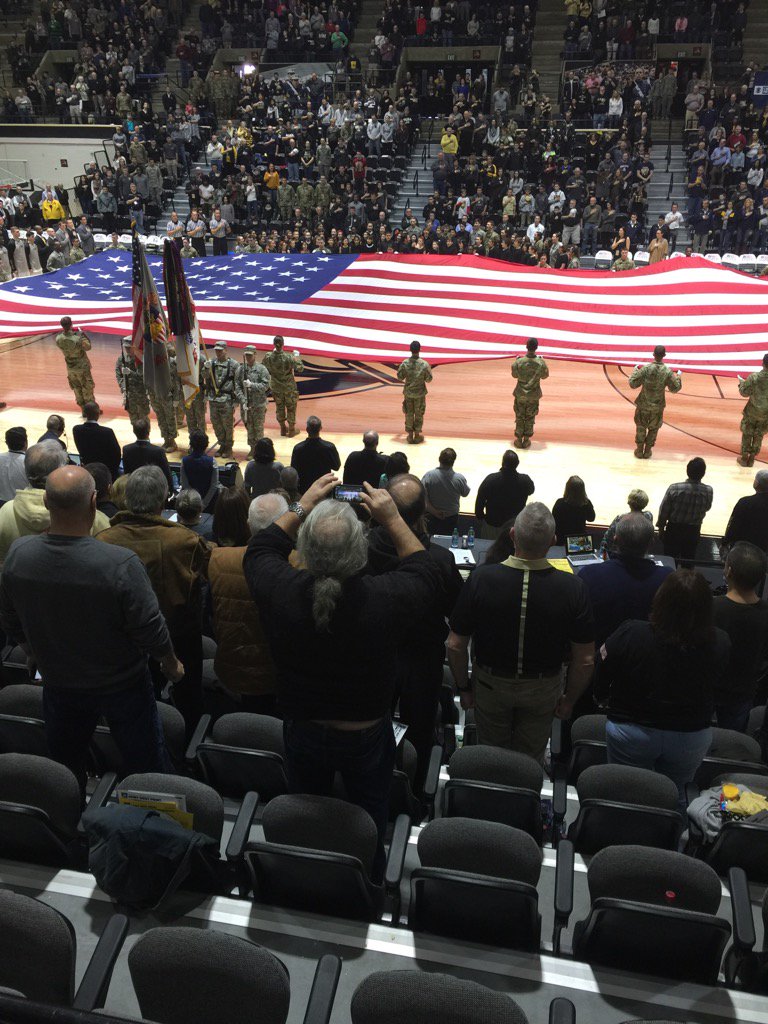 Army Navy Basketball today #GoArmy