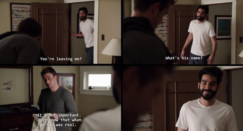 izombiepodcast's tweet photo. We interrupt your Twitter feed for a brief #Rajor moment. #iZombie #loveislove @RahulKohli13 @robertbuckley https://t.co/EVgZ8HgSFX