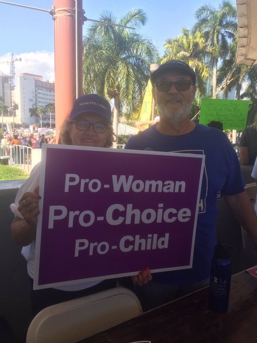 soflwomensrally's tweet photo. Standing up for "our freedoms and our basic human rights." #soflwomensrally https://t.co/jNd2WuPnTB