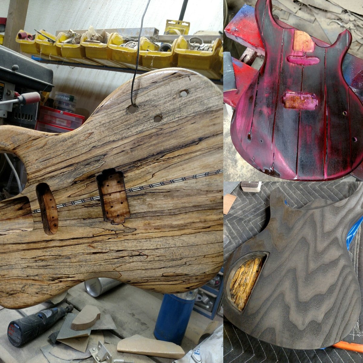 BiggDealPegg's tweet photo. 3 new bodies, and colors for 2017 #BiggDealCustoms #Guitar #Art #Music #woodworking https://t.co/lbuQY7BZP2