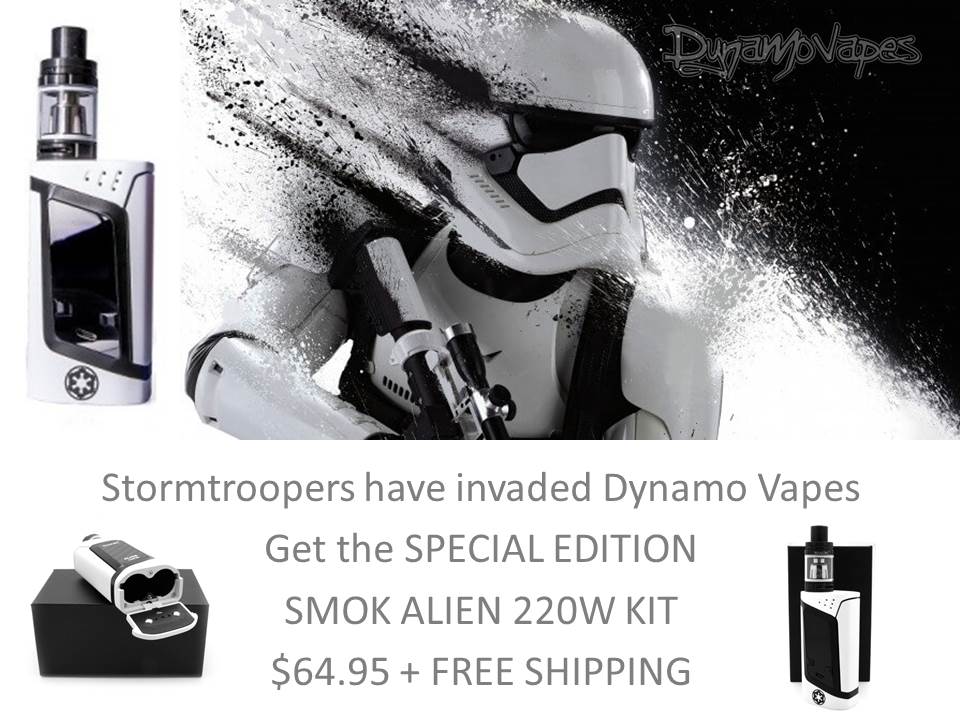 dynamovapes's tweet photo. #smokalien #stormtrooper #vape #vapestyle #vapelife #vapefam #vapedaily #vapecommunity #vaping #vape #ecig #mods #vapelove https://t.co/UddhBL5S3J