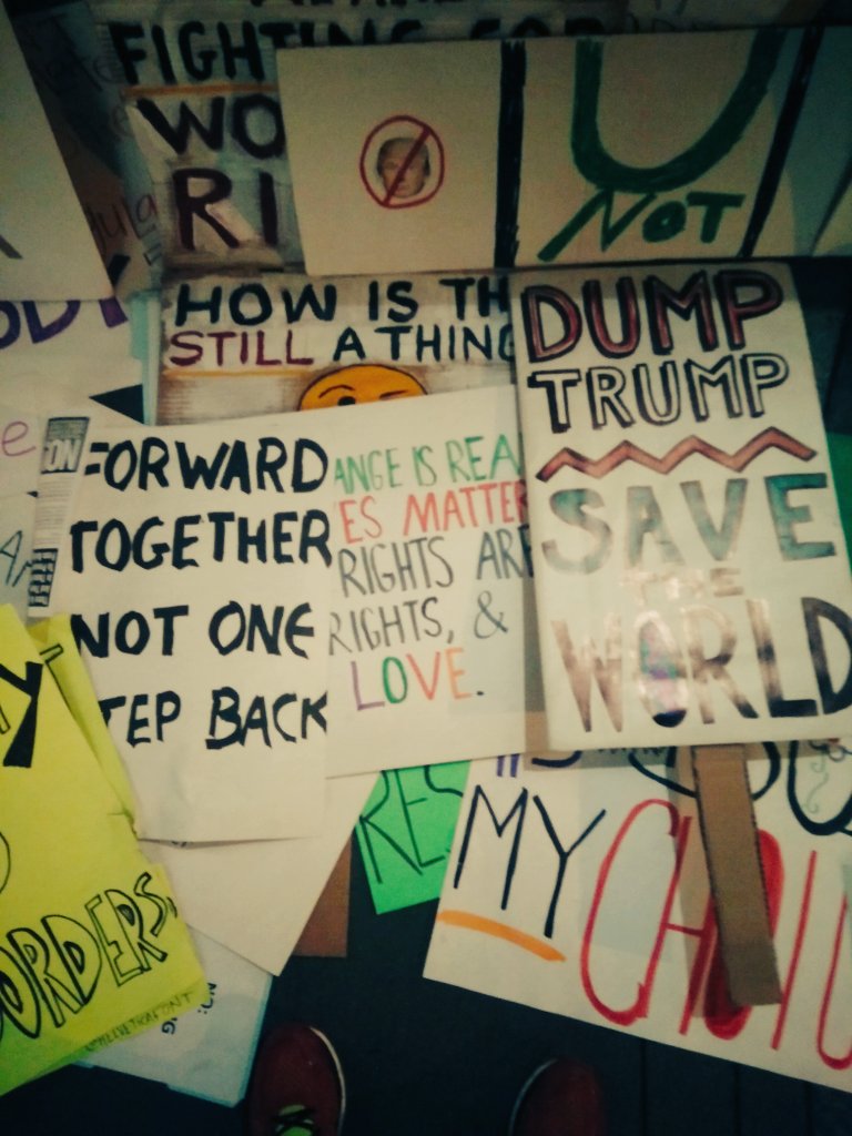 LensOfNYC's tweet image. Somethings that the people of New York City have made clear today #WomensMarch #NewYorkCity #NYCLens