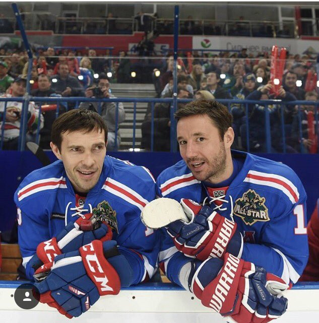 KHL All Star Game this weekend. I look forward to next weekend at the NHL All Star games too.