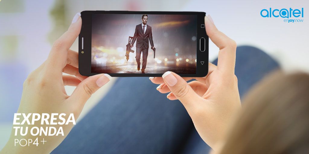 AlcatelmobileMX's tweet image. Con #POP4 + disfruta tu serie favorita de @NetflixLAT en su pantalla de 5.5". #ExpresaTuOnda