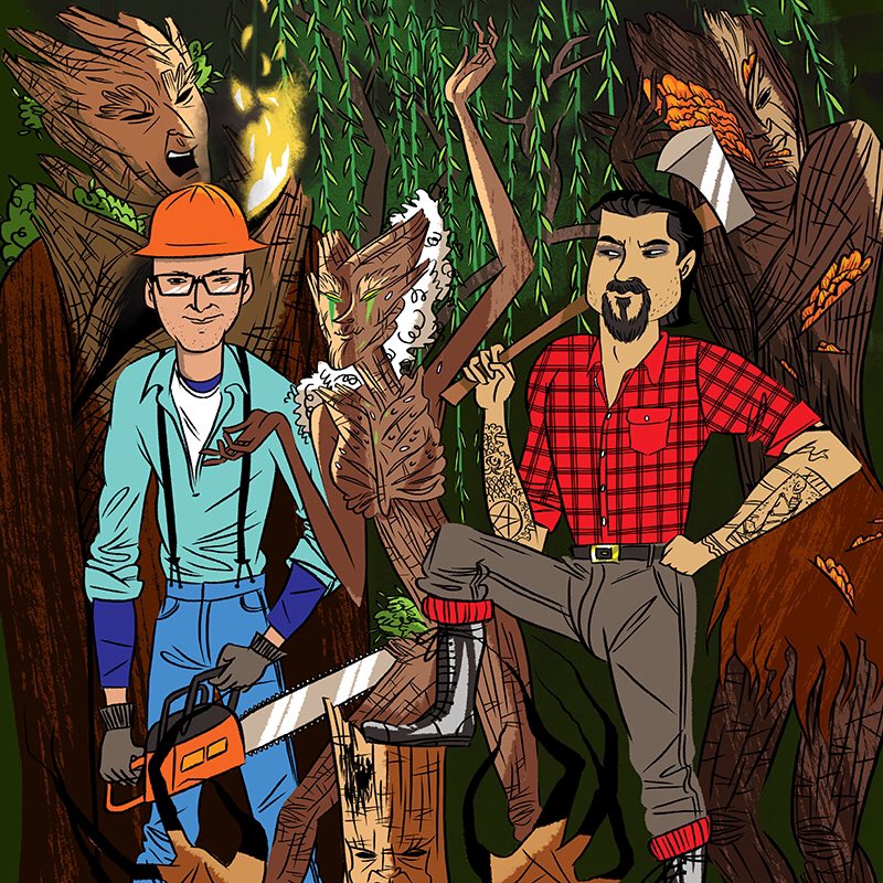 Pumped to see a few of these fine folks Jan 24th for #FaceOffAllStars! Meantime, enjoy this #fanart from season 7 of #faceoff