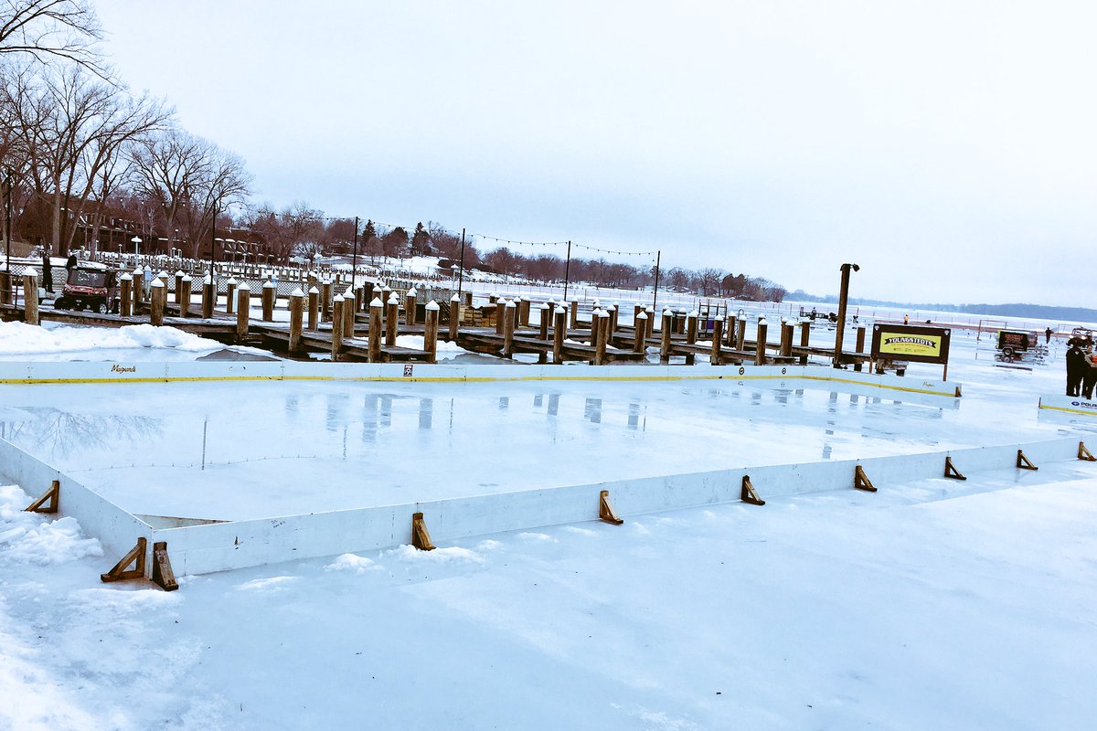 twincitiesortho's tweet photo. Weather turned pond hockey into boot hockey, but we're proud to sponsor the North American Pond Hockey Championship @MinnetonkaPond! #NAPHC https://t.co/1nROnlYSre