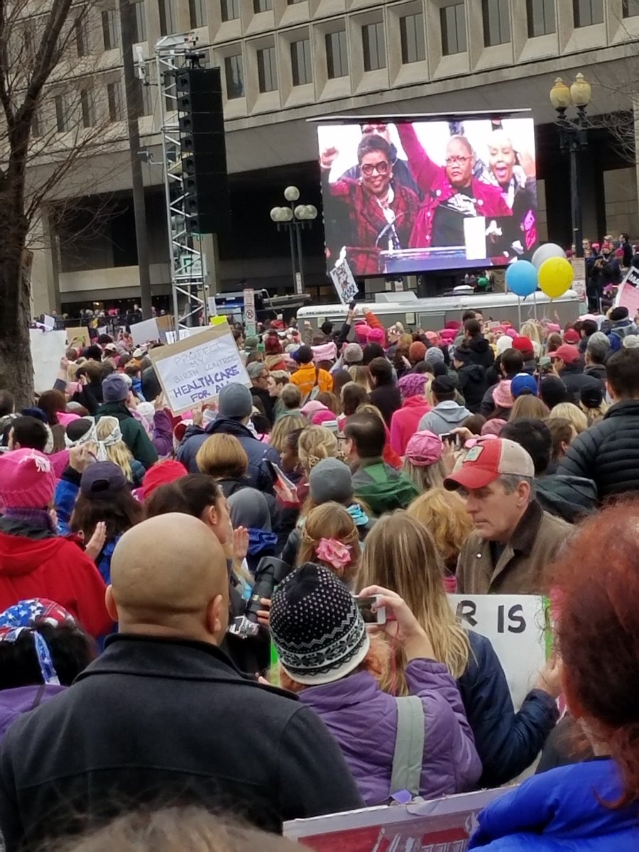 ThePinkComputer's tweet image. What a day! #WomensMarch