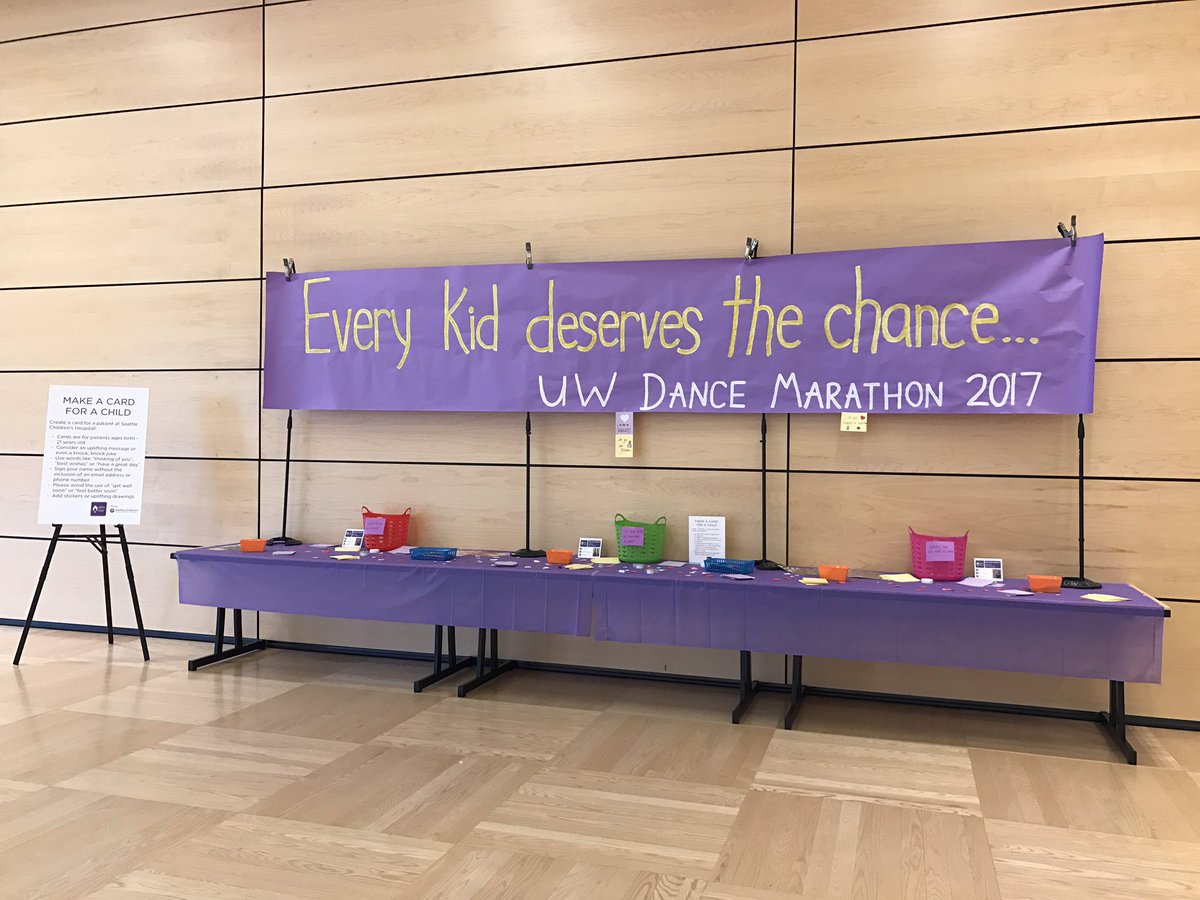 DMatUW's tweet photo. Get here at 12:45pm to beat the line and register if you haven't yet! #ForTheKids #DMUW https://t.co/m4kOODUTS5