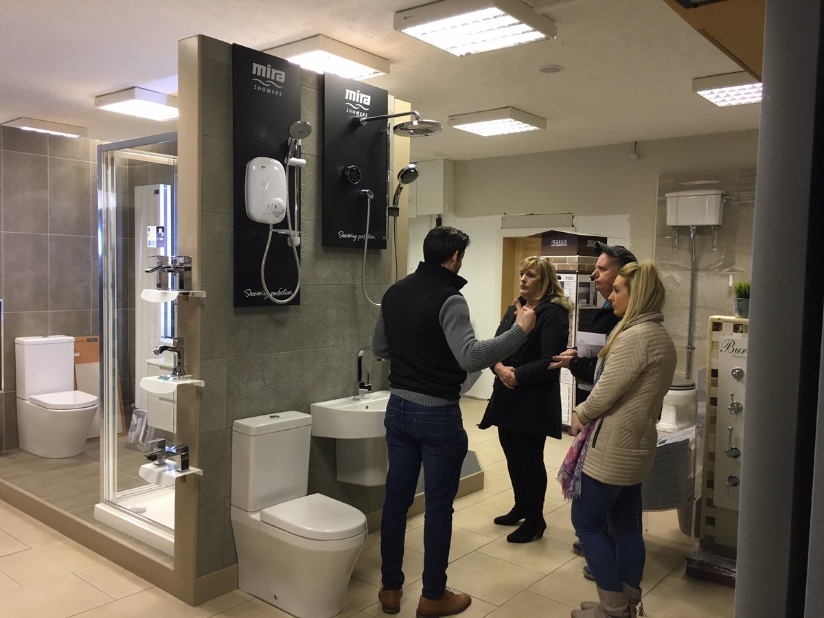 Another busy Saturday at our January Sale! Up to 70% Off Bathroom products for the month of Jan #Bathe #BathroomSale