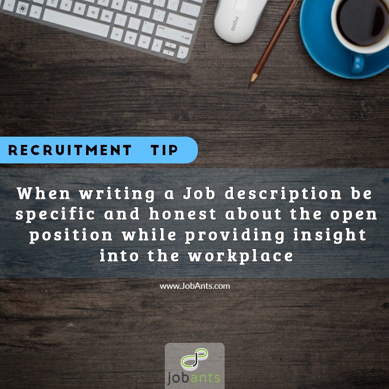 Help attract the right job candidates with the right text. #Jobants API #USRecruiting