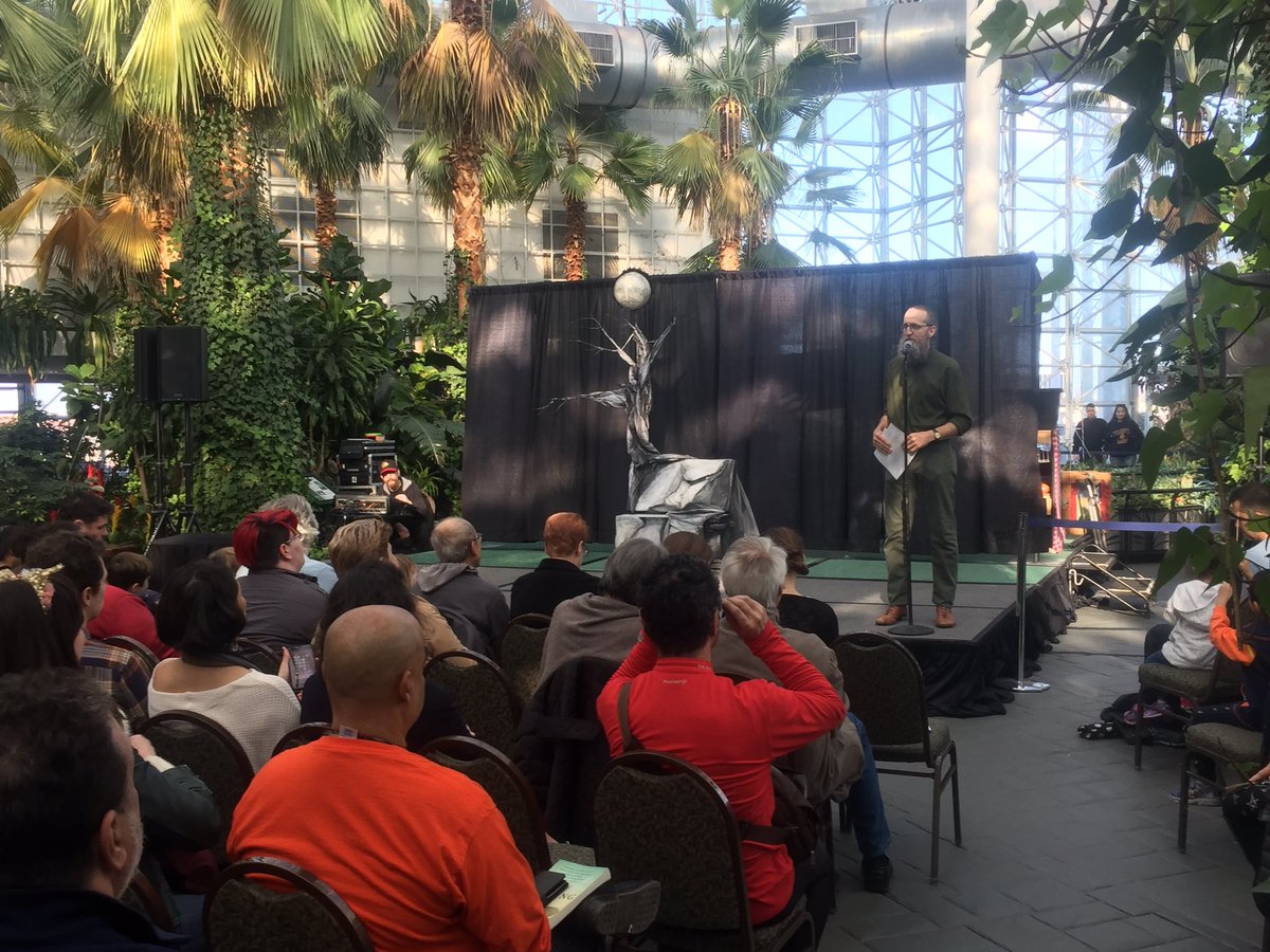 The free <a href="/ChiPuppetFest/">Chi Intl Puppet Fest</a> stop at #NavyPier starts now! Join us in the Crystal Gardens for performances at 2, 3, and 4 pm. #UPshow