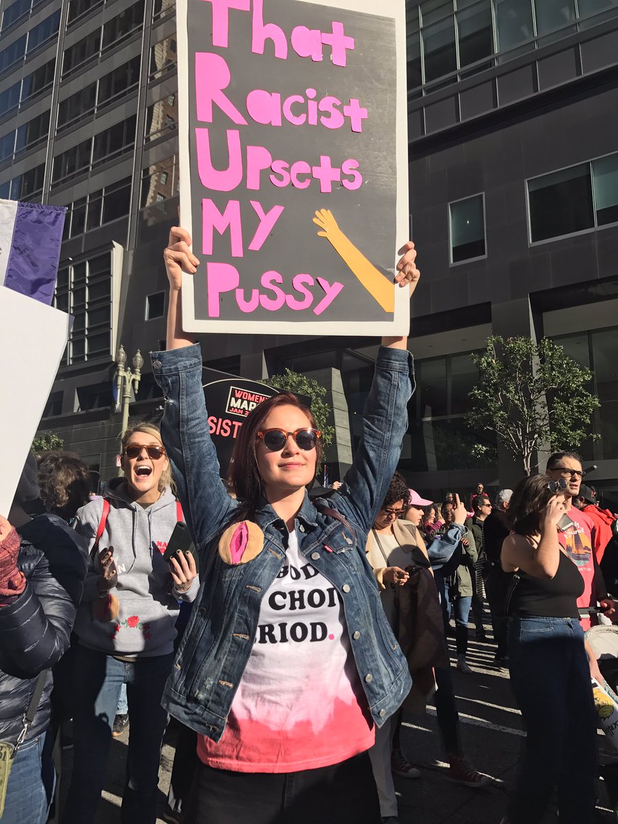 mametown's tweet photo. We out here. #WomensMarch https://t.co/b1wLOFLu4P