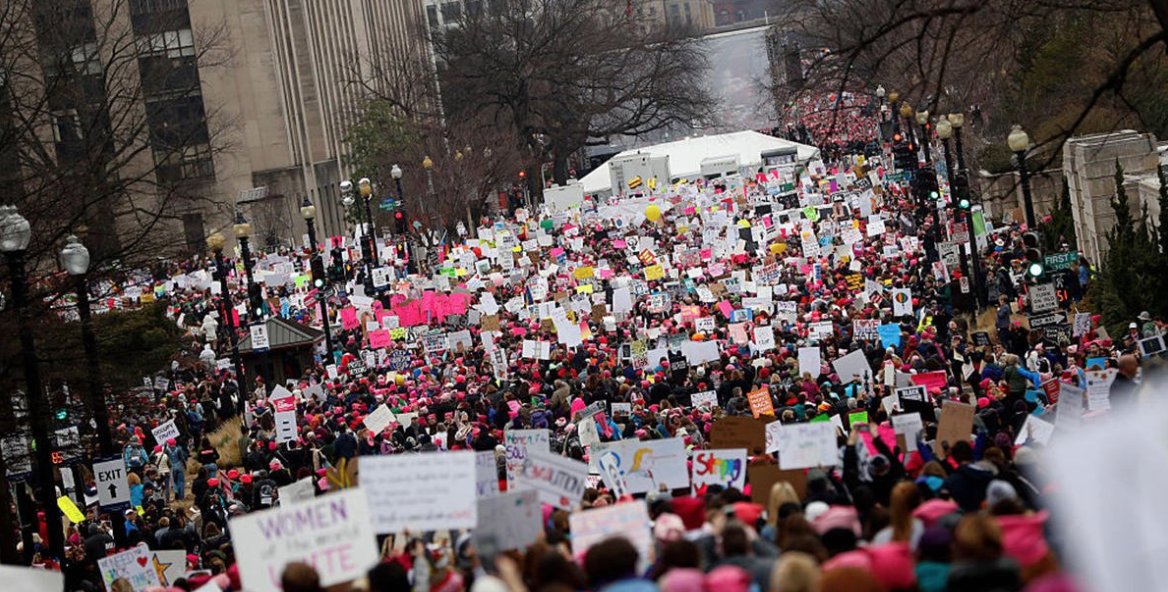 This is what democracy looks like. #WomensMarch #WhyIMarch