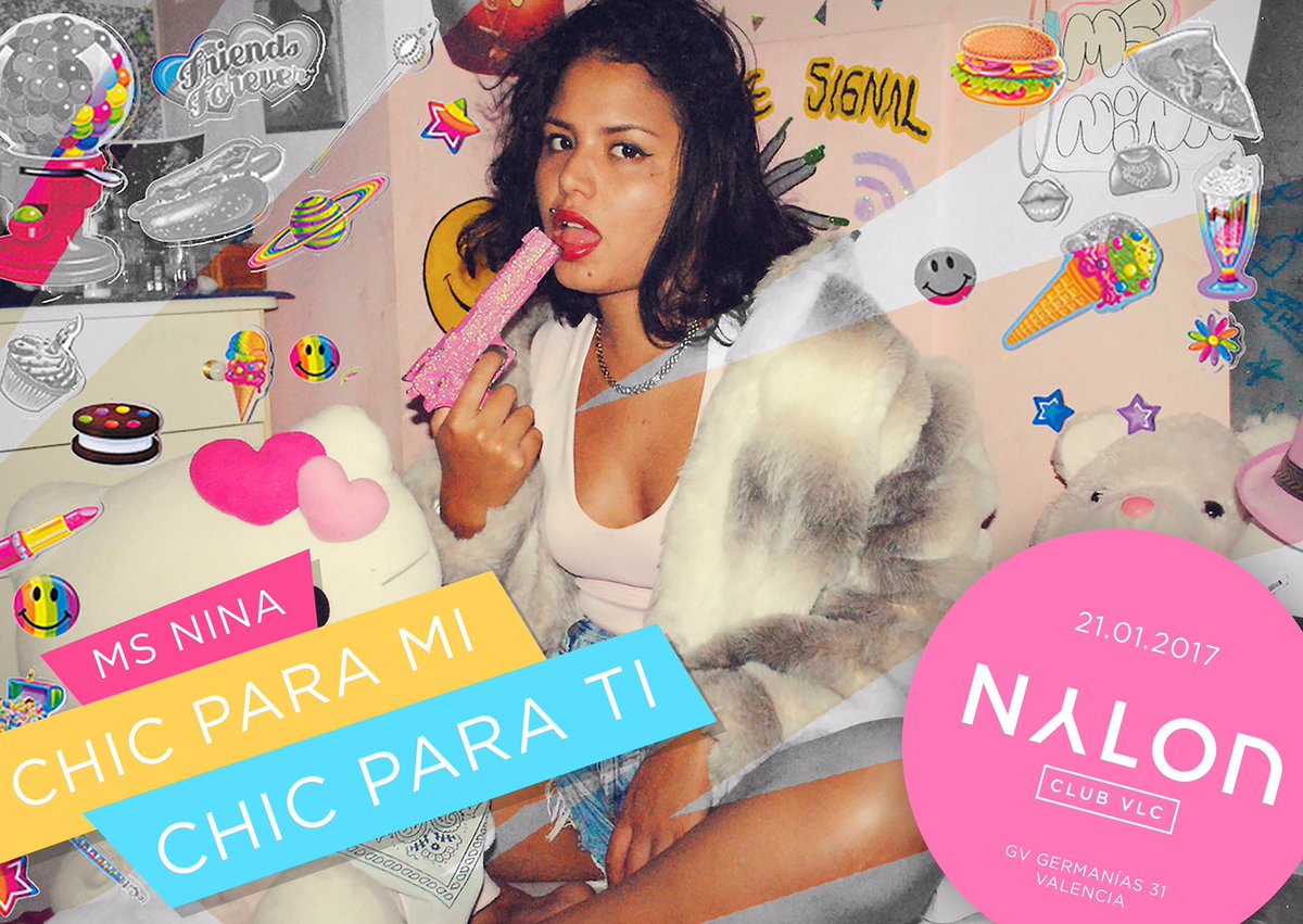 Esta noche @MsNiiina os espera en <a href="/discodeseo54/">DESEO 54 VALENCIA</a> y <a href="/nylon_club/">Nylon club</a> de #Valencia. ¡Únete al movimiento @Chicfy!