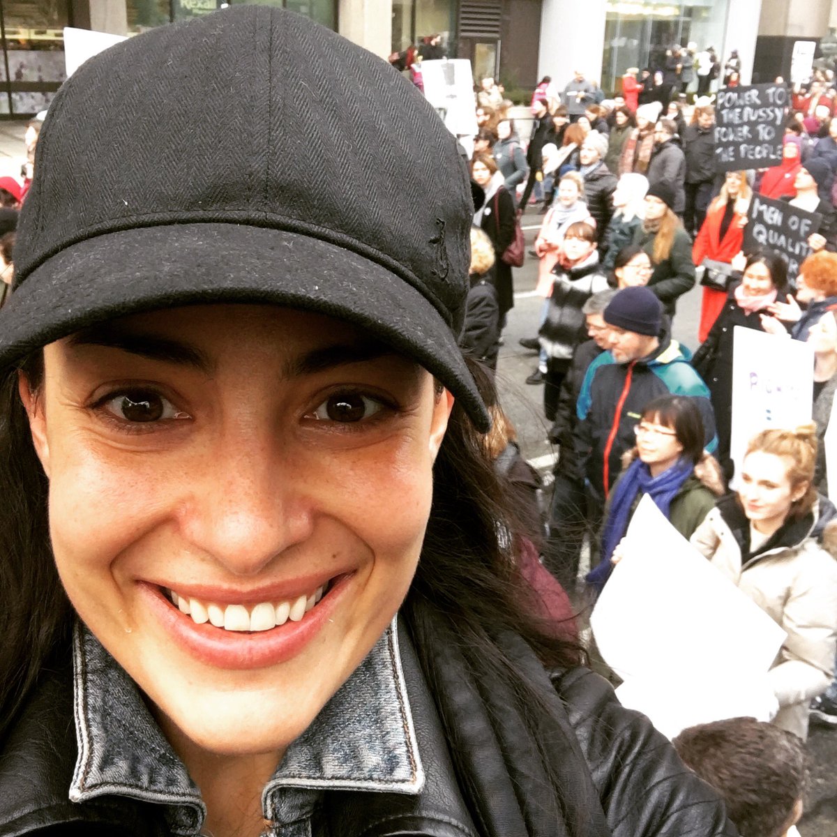 NicolaNCD's tweet photo. Marching for Women, Justice, Empathy and Equality for All! #makeempathygreatagain #imwithher #womensmarchonwashington #womensmarchtoronto https://t.co/Iph5ivPnli