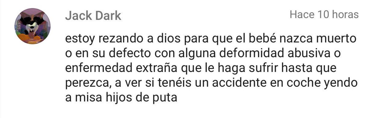 Nohewivlog's tweet photo. ¿Qué haces cuando te llega un comentario así? 🤔 https://t.co/axbARpqae1