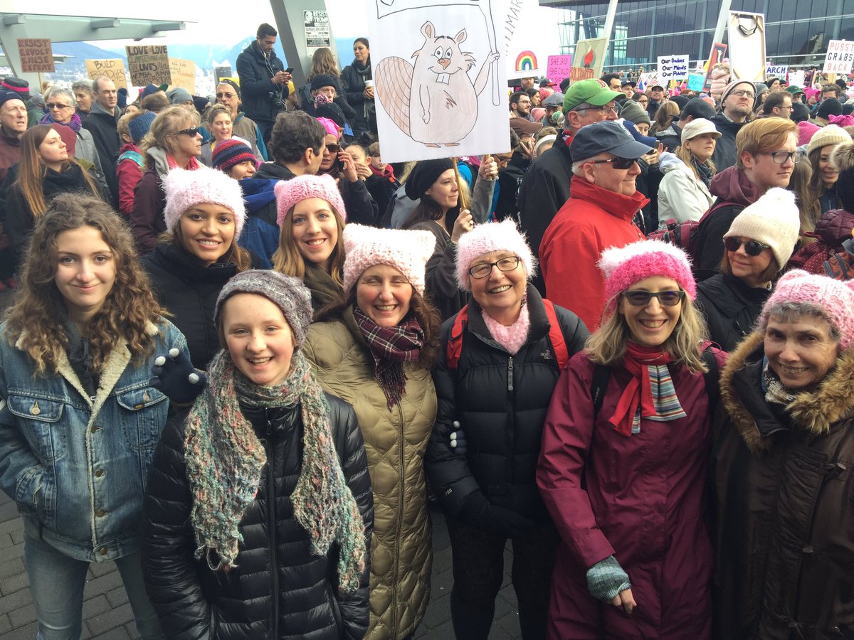 Vancouver march makes commit to doing more #WomensMarchOnWashington #schoolforgirls#wmwyvr#wmwcanada