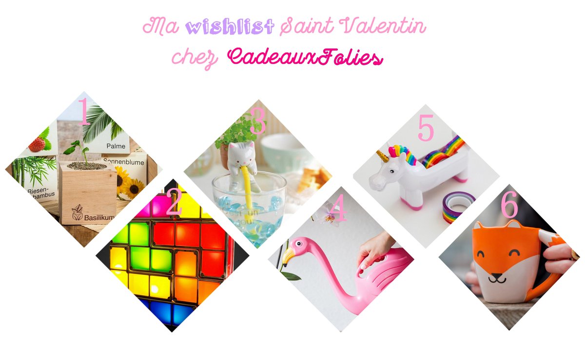 CecileBlogLDDC's tweet image. Hello! Que dites vous de ma sélection Saint Valentin sur le site @CadeauxFolies? Elle est en ligne sur le blog! …sdecouvertesdececile-blog.blogspot.fr/2017/01/ma-wis…