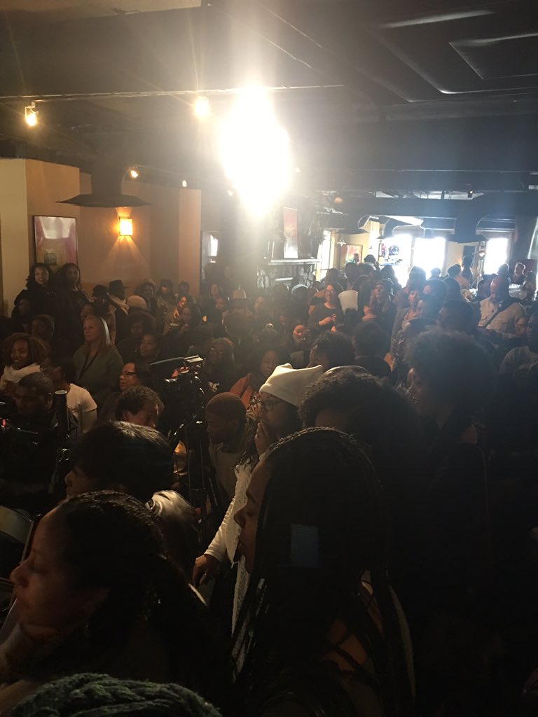 jasoncollins98's tweet photo. We're all here at @the_blackhouse at #Sundance getting ready to listen to a great @BET panel including @AnikaNoniRose &amp; #JohnSingleton. https://t.co/UZcY0yL6nC