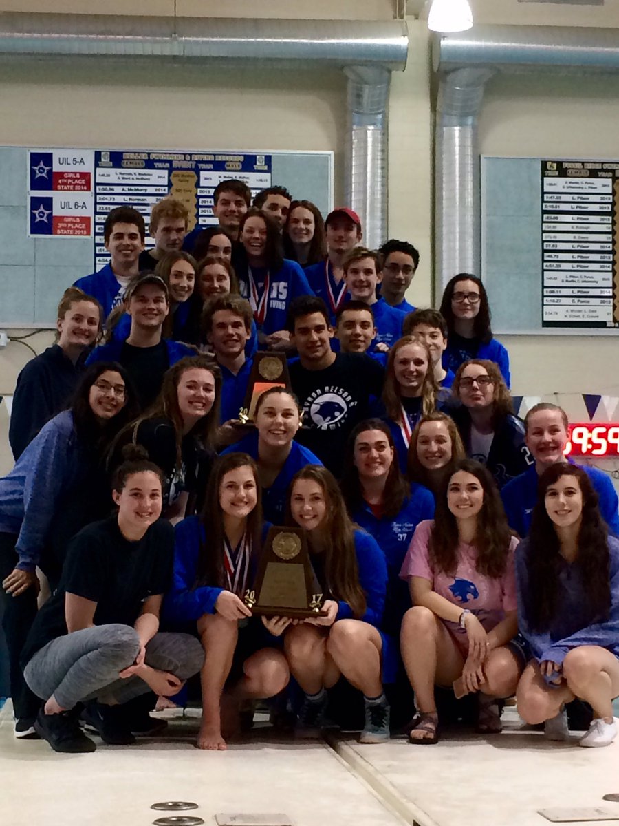 Second place finish for both the boys and girls at the District Championship meet!