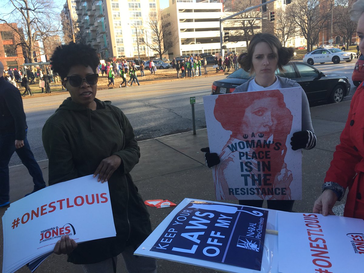 A woman's place is in #TheResistance