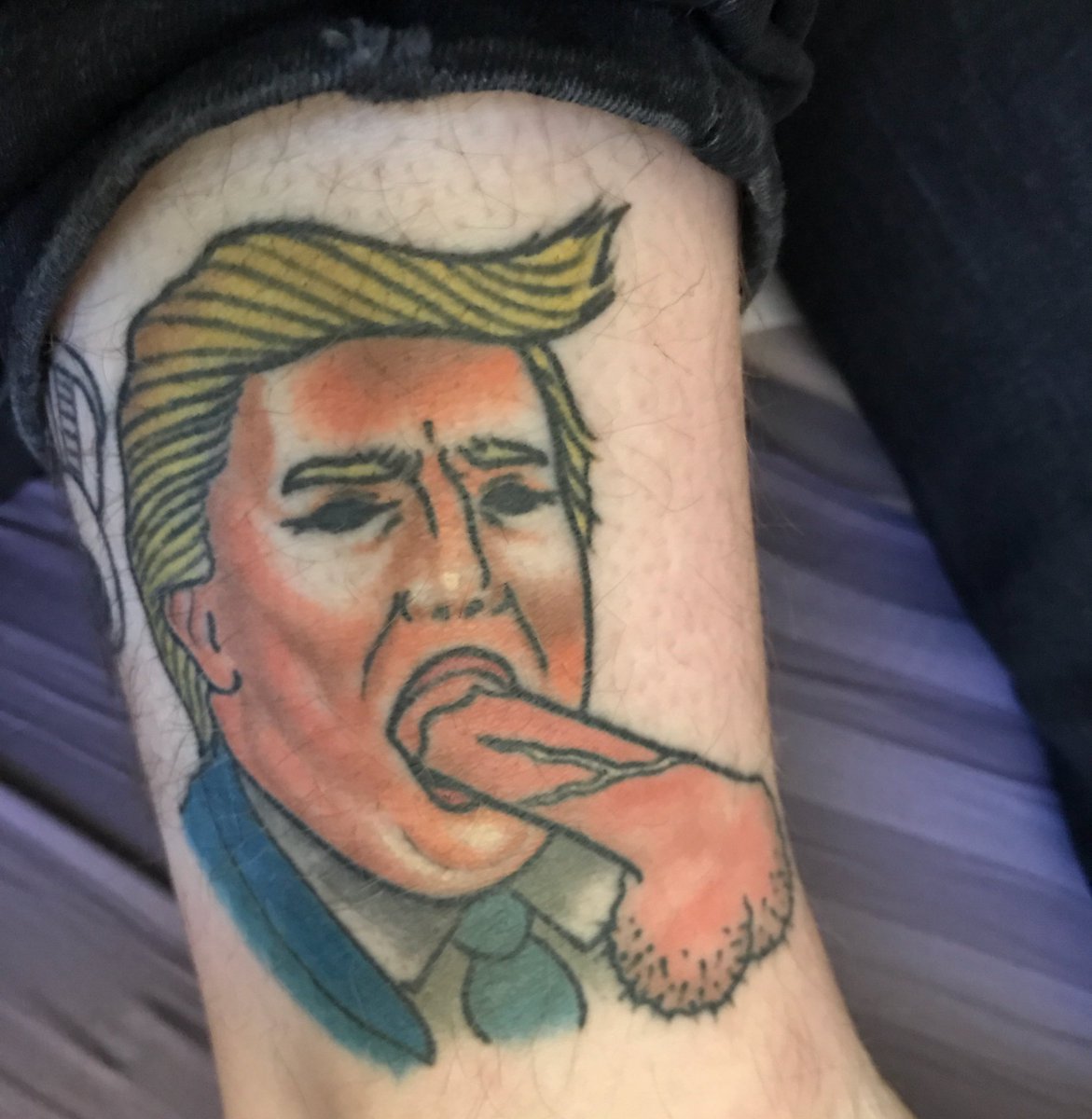 Tatos penis genital tattoo. 