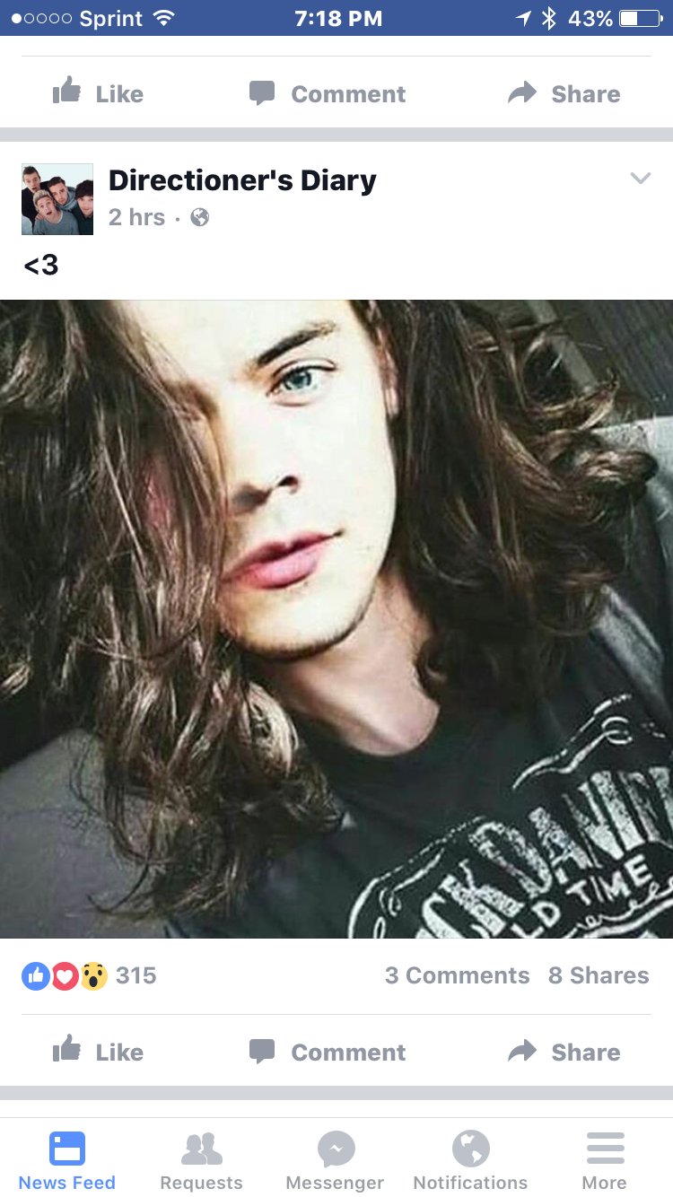 Happy Early early birthday to the funniest boy on earth love you Harry styles take care of your self 