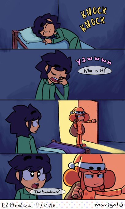 comic featuring some of my ocs 