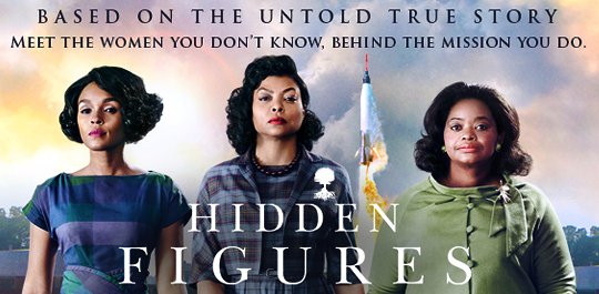 Too many educational takeaways to count. Everyone, beginning with our new President, should see "Hidden Figures"! #EdChat