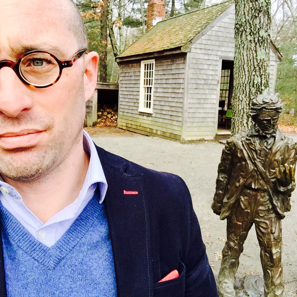 GuillaumePlane's tweet photo. Thoreau's hut at Walden pond. https://t.co/xLYuM211FK